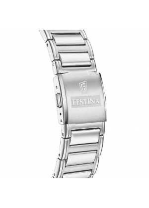 FESTINA - F20635/2 férfi óra kék számlappal acél csattal