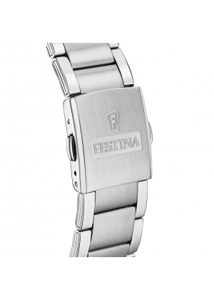 FESTINA - F20343/7 férfi óra kék számlappal acél csattal