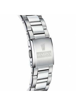 FESTINA - F20575/2 férfi óra kék számlappal acél  csattal