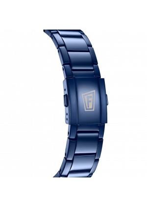FESTINA - F20549/1 férfi óra kék számlappal acél (PVD) csattal