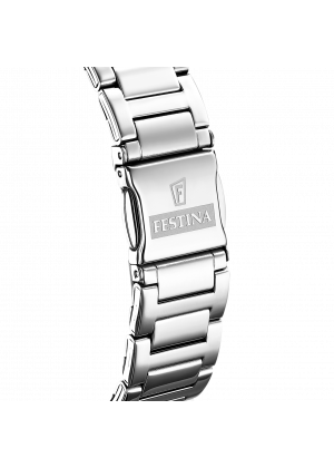 FESTINA - F16716/1 női óra fehér számlappal acél csattal - Boyfriend