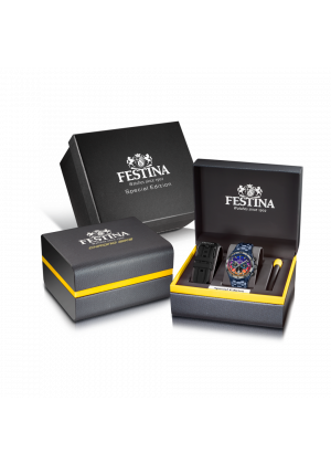 FESTINA - F20709/1 férfi óra rainbow számlappal acél csattal (PVD) SPECIAL EDITION