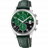 FESTINA - F20375/8 férfi óra zöld / fekete számlappal zöld bőrszíjjal - Timeless Chronograph