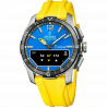 FESTINA - F23000/8 férfi óra kék számlappal sárga szilikon (gumi) szíjjal)