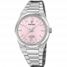 FESTINA SWISS F20052/3 női óra rózsaszín számlappal acél csattal - Rive