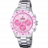 FESTINA - F20693/2 női óra rózsaszín számlappal acél csattal - Ceramic
